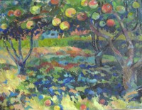 Apple garden, 140 x 100, oil, 2010