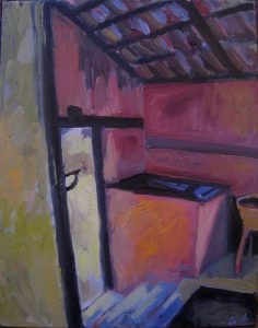 the old door, 40 x 60, 2014