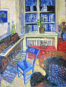 Copenhagen Norrebro, 90 x 110, oil on canvas, 2015