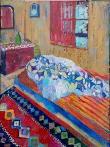 Room in the Mountains, 90 x 120, oil
