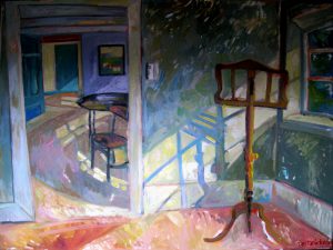 Silent light, 120 x 100, oil on canvas, 2014
